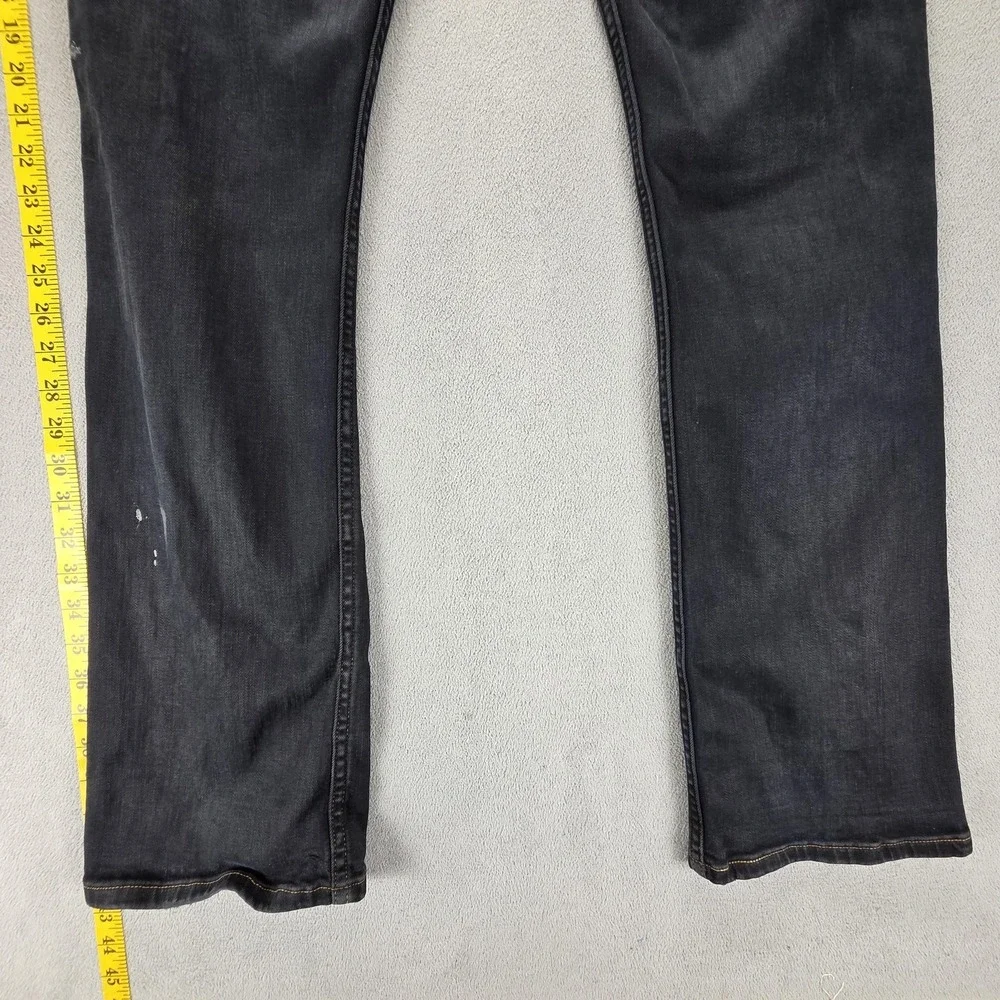 Vintage Levis 506‎ Jeans Mens 33x32 Black Standard Engineered Zip Fly